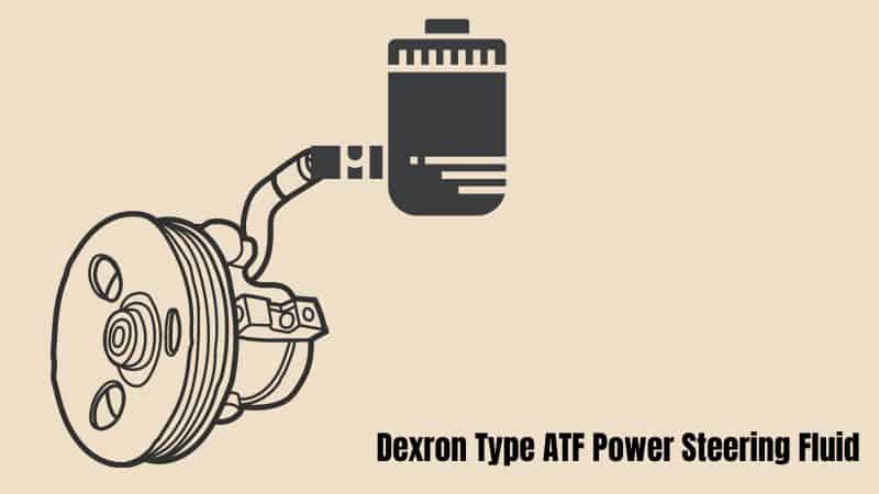 Dexron Type ATF Power Steering Fluid