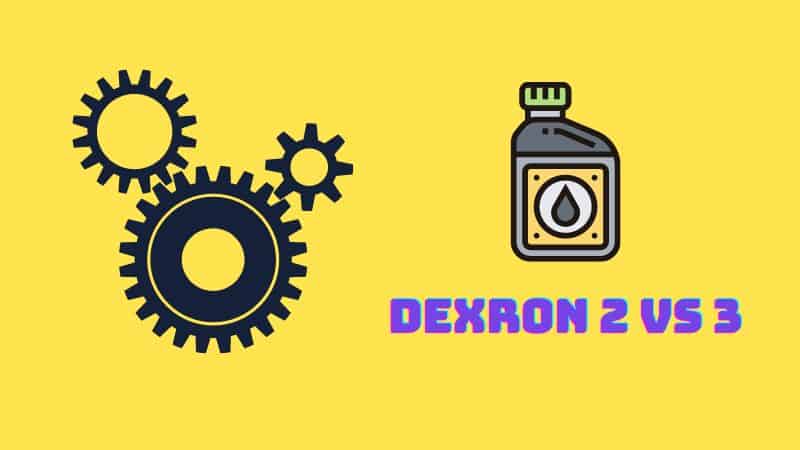Dexron 2 vs 3