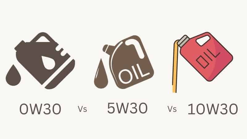 difference between 0w30 and 5w30