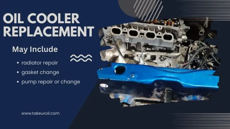 oil cooler replacement cost