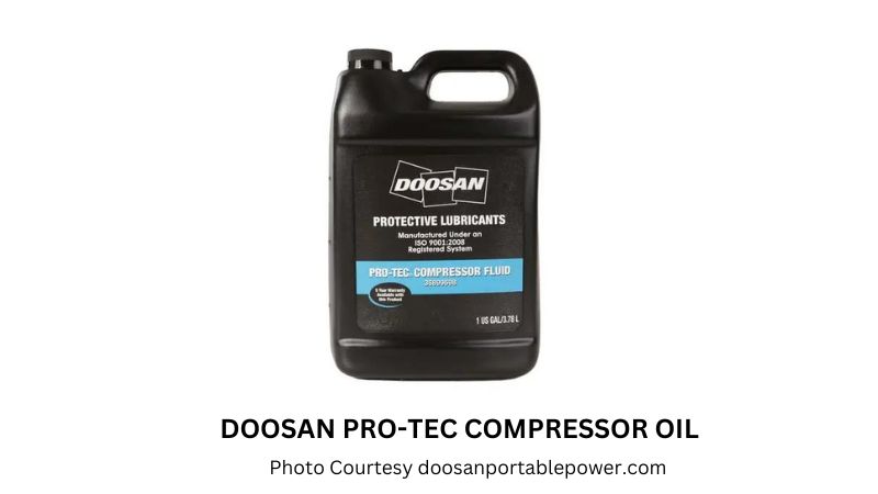 Doosan Pro-Tec Compressor Fluid Specs