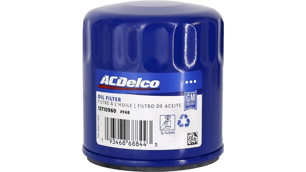 acdelco gm oil filter