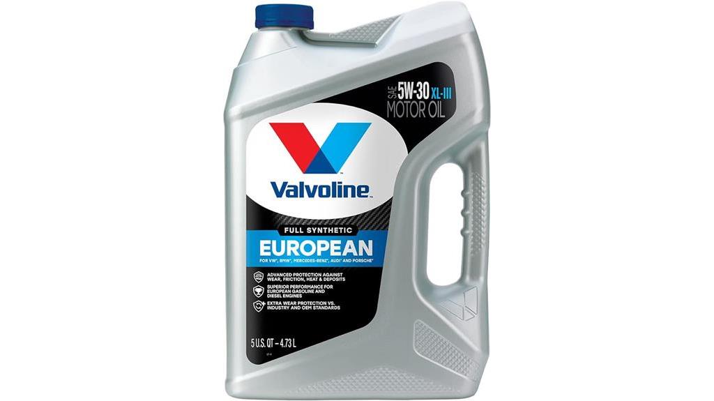 european vehicle motor oil