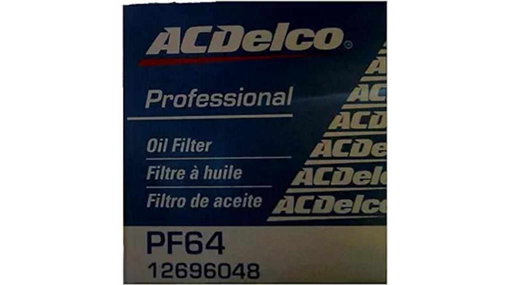 gm oil filter pf64