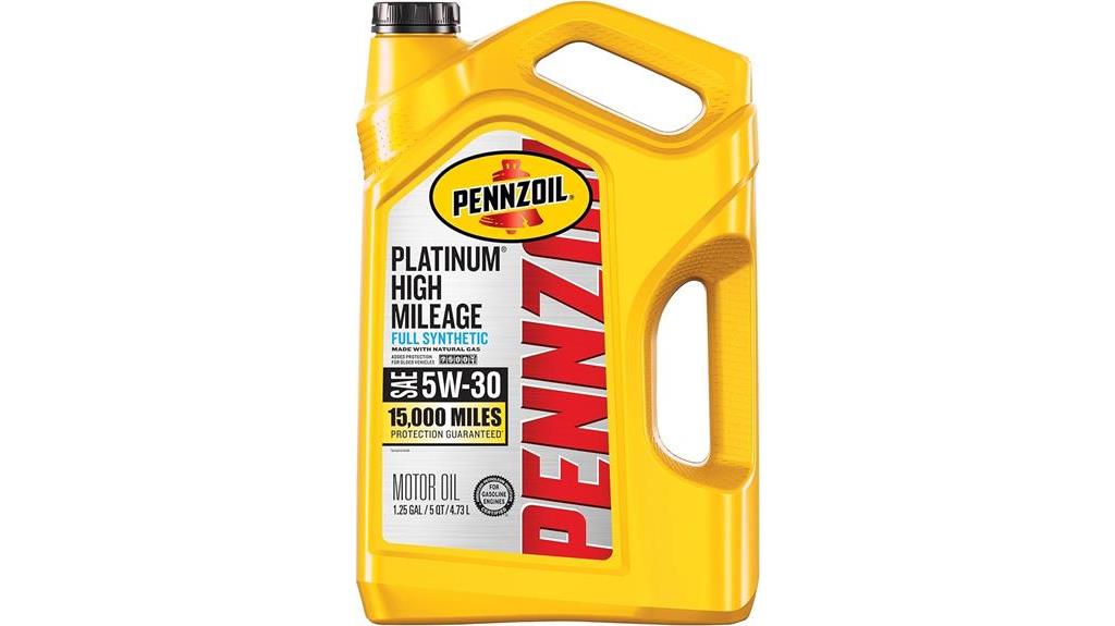 high mileage motor oil