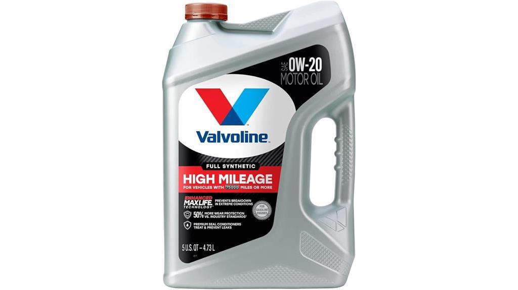 high mileage motor oil