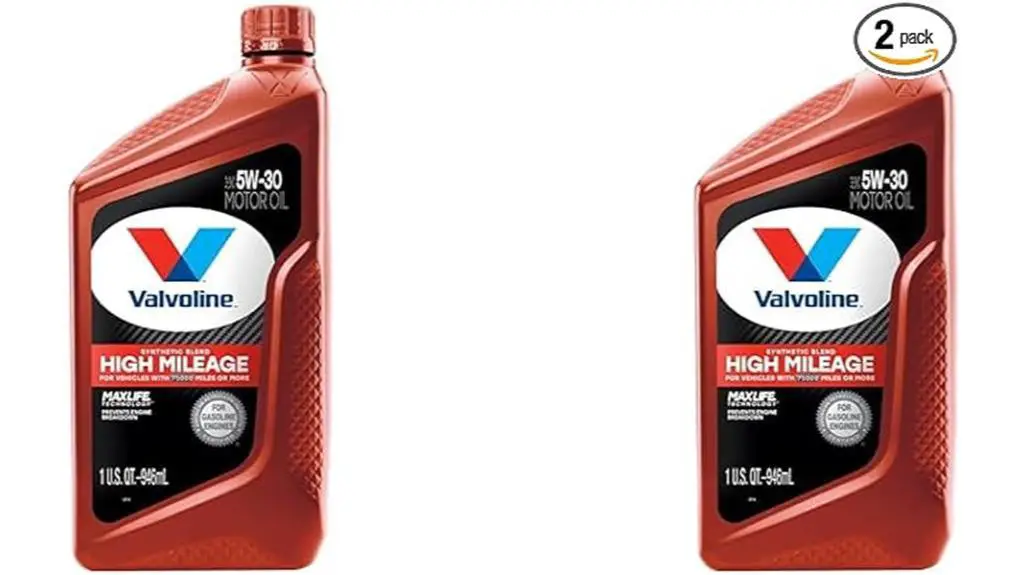 high mileage motor oil