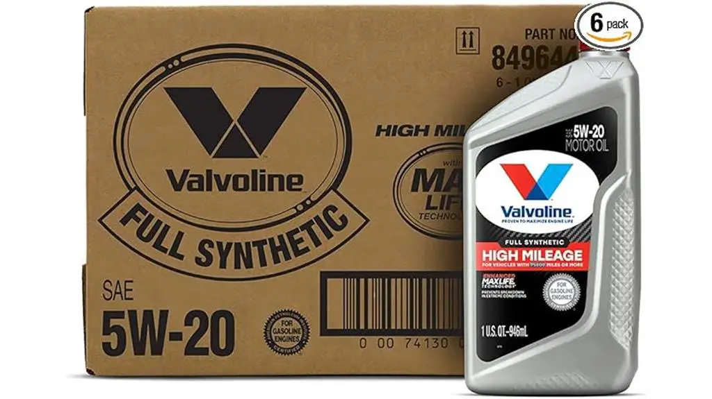 high mileage motor oil