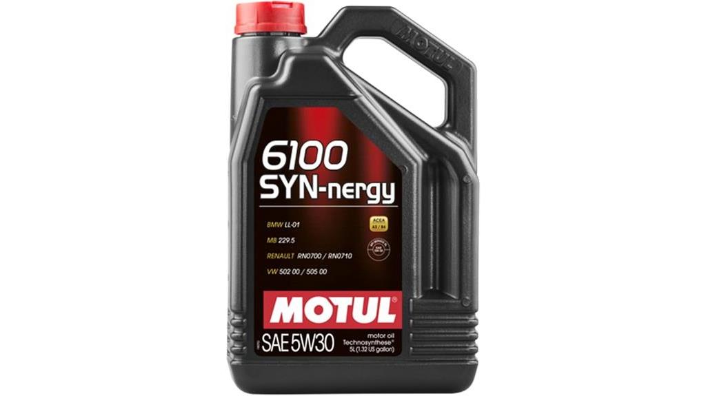 high performance 5w 30 motor oil