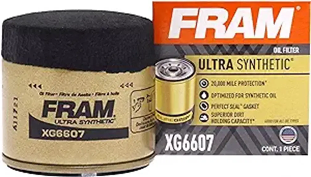 high performance fram oil filter