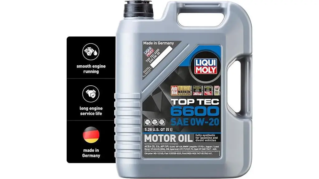 high performance full synthetic oil