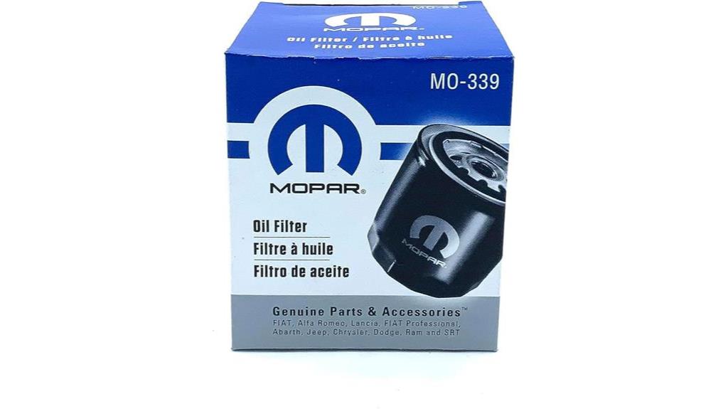 mopar oil filter part