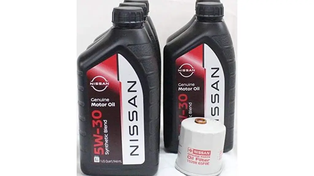 nissan 5w 30 oil kit