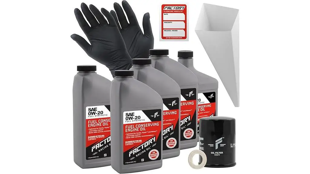 oil change kit for honda