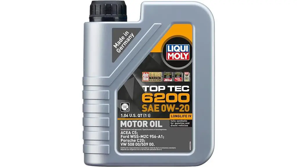 premium 0w 20 motor oil