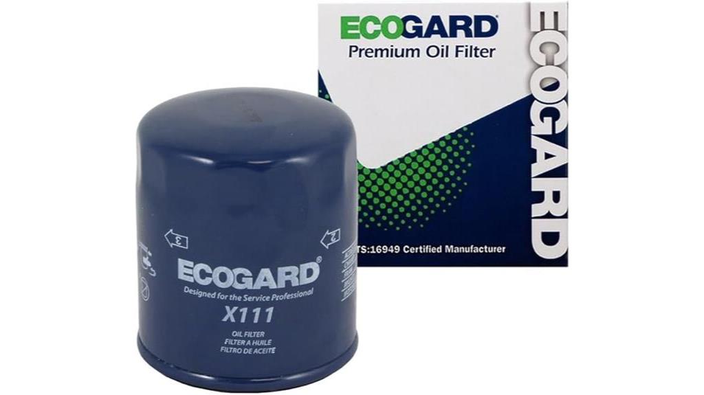 premium ecogard oil filter