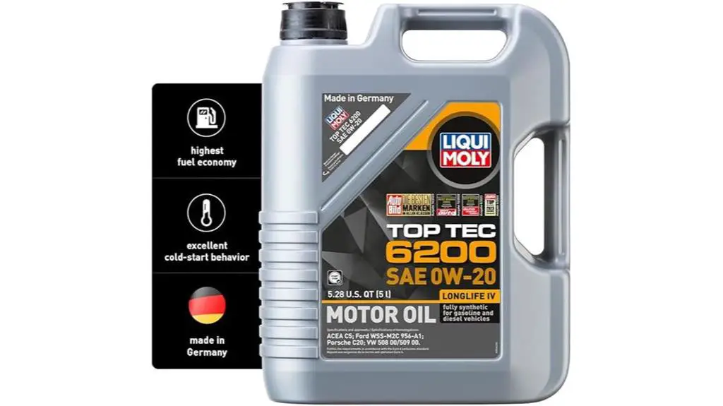 top tec 6200 motor oil