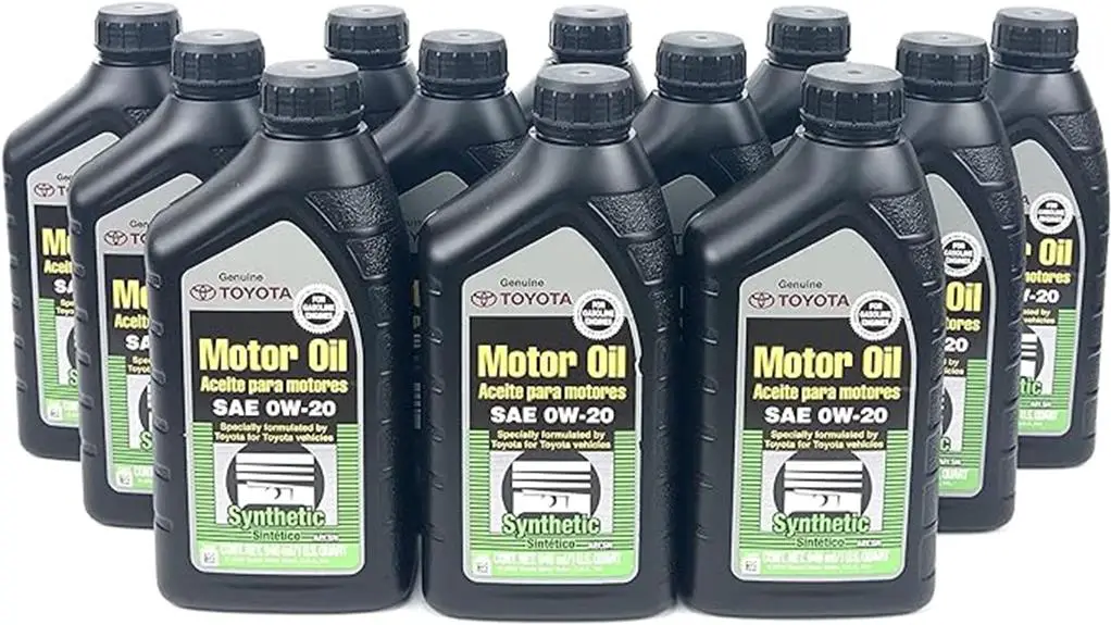 toyota full synthetic oil