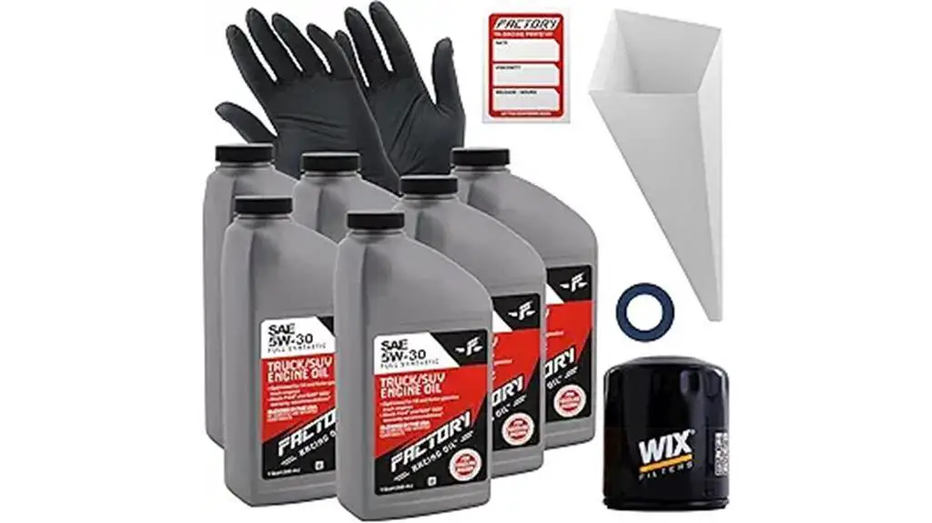 toyota oil change kit