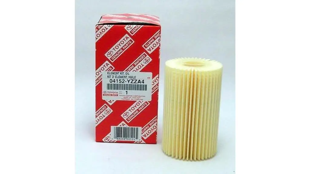 toyota oil filter replacement