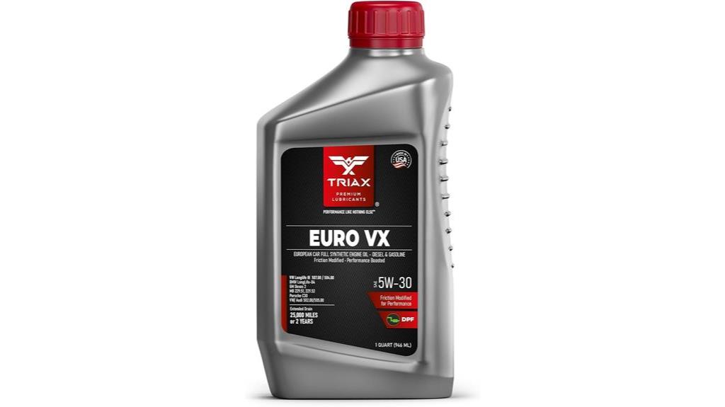 triax euro vx 5w 30