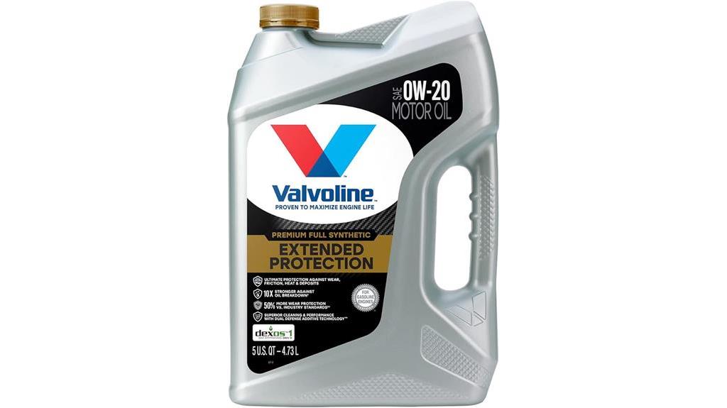 valvoline 0w 20 5qt oil