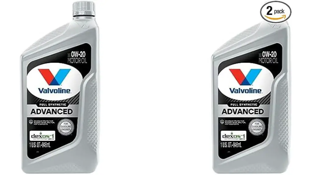 valvoline 0w 20 full synthetic