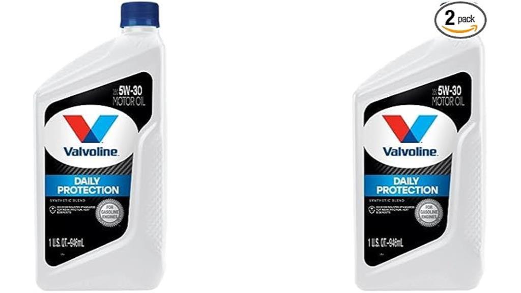 valvoline 5w 30 synthetic blend