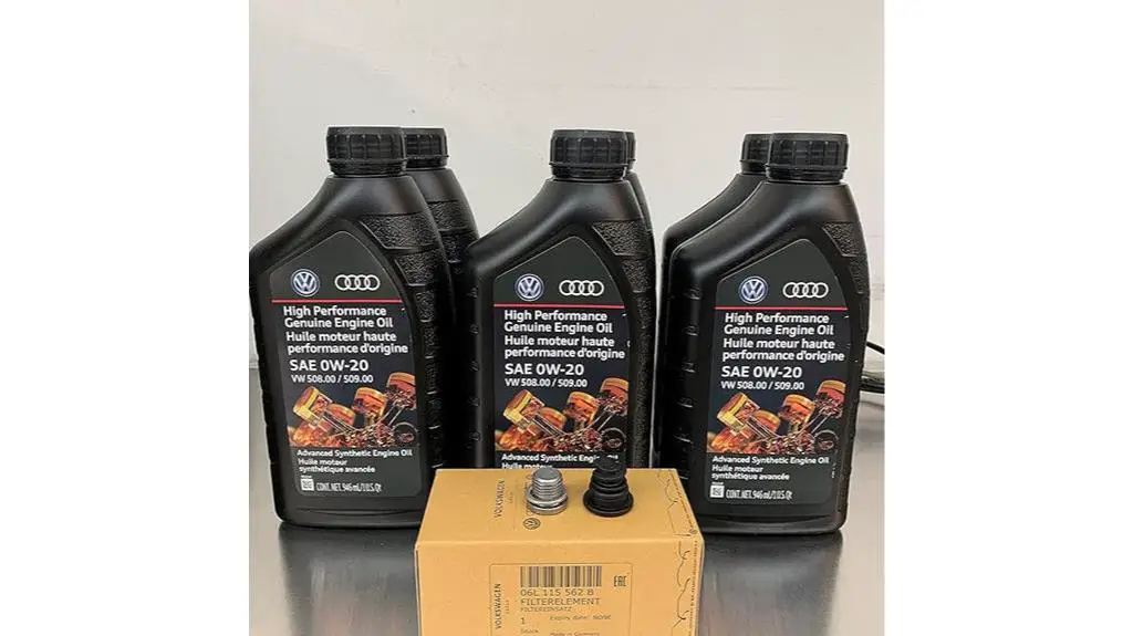 volkswagen oem oil change